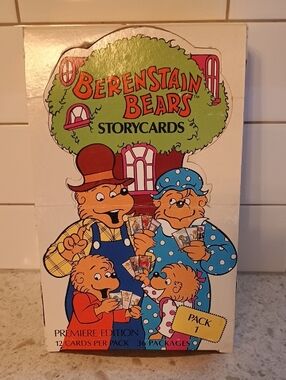 Vintage 1992 Series 1 Berenstain Bears Storycards. Unopen Packages, 36 Included